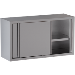 GastroHero Wandhängeschrank ECO 16x40x65 mit Schiebetür