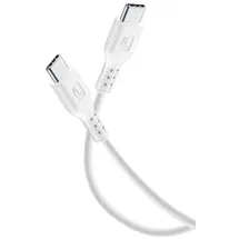 Cellular Line USB-C auf USB-C 0,6 m Weiß
