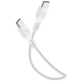 Cellular Line USB-C auf USB-C 0,6 m Weiß
