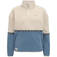 Iriedaily Holina Fleece Troyer Sweatshirt Greyblue S