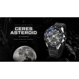 Vostok Europe Uhr 6S10-320E693 schwarz - Ceres Asteroid / 6S10-320E693-20ATM Körperpflege und Gesundheit