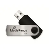 MediaRange Flexi-Drive 32GB schwarz/silber