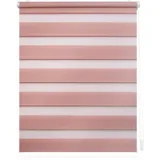 Lichtblick Duo Rollo / Doppelrollo Klemmfix 70 x 150 cm altrosa