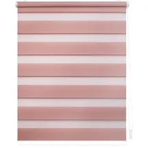 Lichtblick Duo Rollo / Doppelrollo Klemmfix 70 x 150 cm altrosa