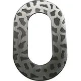 SCHÖSSWENDER Hausnummer Ziffer 0"" Ziffernblatt Türnummer antik Schmiedeeisen schwarz verzinkt