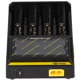 Akkuman SET Nitecore D4 + 8x 14500 AA Solar Akku LiFePO4 3,2V 600mAh