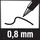 Pentel Sign Pen Filzstift 1 St. grün