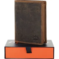 Manza Geldbörse Herren Portemonnaie braun