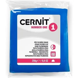 Cernit Number One Modelliermasse 250g Blau