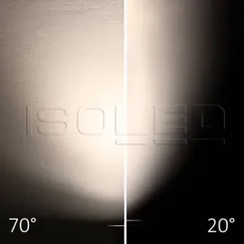 Fiai IsoLED IsoLED LED 3-Phasen Schienen-Strahler Fruit fokussierbar 34W 3000K 2750lm 20°-70° weiß matt