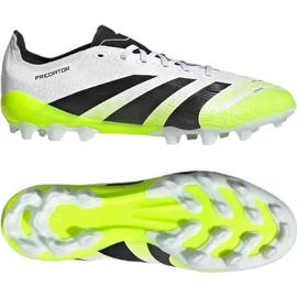 adidas Predator League 2G/3G AG Herren Cloud White/Core Black/Lucid Lemon 40 2/3
