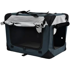 dehner lieblinge Transporttasche Brian 76 x 51 x 48 cm Grau