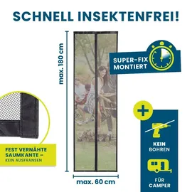 Hoberg Tür-Insektenschutz für Camper | 60 x 180 cm