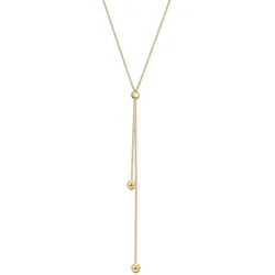 Elli Y-Kette Kugel Ball Rund Verstellbar 925 Silber Ketten   Damen 