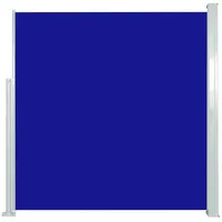 vidaXL Ausziehbar Seitenmarkise 300 x 140 cm blau 317876