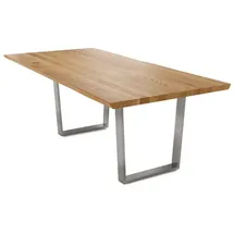 58 aufm Kessel Daisie 140 x 77 x 90 cm Wildeiche geölt braun
