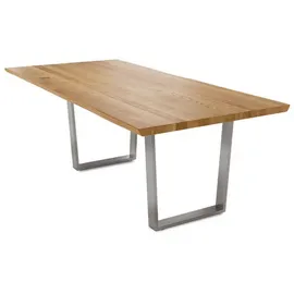 58 aufm Kessel Daisie 140 x 77 x 90 cm Wildeiche geölt braun