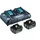 Makita Power Source Kit 18 V Li-Ion 2 x 5,0 Ah + DC18RD Ladegerät 199482-2