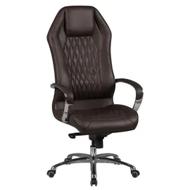 FineBuy Monterey Echt-Leder Braun