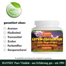 Hannes Pharma Nutricon GmbH & Co. KG Lutein-Zeaxanthin Kapseln 120 St.