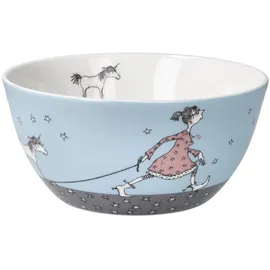 GOEBEL Schale " Die sind doch alle verrückt " in Blau | Gr.: onesize