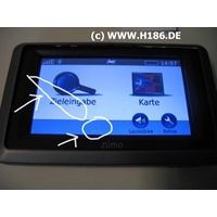 H186 REP_10 Kompatibel mit Garmin, Touchscreen Reparatur GPS Navigation Nuvi 550, Zumo 210 220 340 345 350 390 395 396 400 500 550 660, BMW Navigator IV, Becker Mamba.4, Tomtom Urban Rider Display