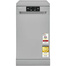 Exquisit GSP59109-451D Unterbau-Geschirrspüler (freistehend, 598 mm, Silber)