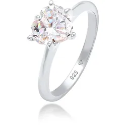 elli Elli Ring aus 925er Sterling Silber, silber, 58, 925er Sterling Silber