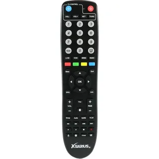Xsarius Fernbedienung original für Xsarius Q1/Q2/Q3/Q4 - TV-Programmierfunktion