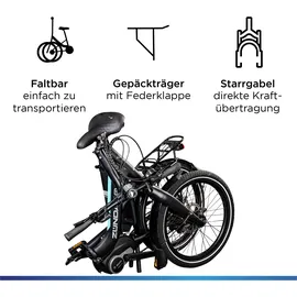 Zündapp X100 20 Zoll RH 45 cm schwarz