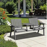 Sitzmöbel Gartenbank Mit Tisch Holz 152 X 70 X 83 Cm Okmyhome