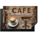onlywow Herdabdeckplatte Café | Gr.: 75 x 52 cm