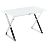 Beliani Attica 120 x 75 x 70 cm weiß/silber