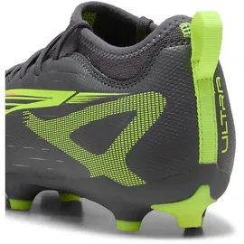 Puma Ultra 5 Match AG/FG Kinder matte aged silver/yellow alert 34