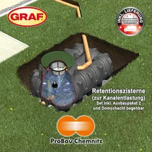 Graf Flachtank 7500 l schwarz