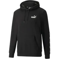 Puma ESS+ Tape Hoodie Herren Schwarz, XL