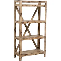 Biscottini Etagere Shabby aus Eisen Fertig Natürlich Antik Gemacht