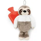 NICI 62447 - Wild Winter, Faultier Izzy Icetumbler, Wärmflasche 350 ml, Plüsch