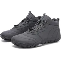 Freiluftkind Das Original – Kepler Barfußschuhe (Grau/Größe EU 39) – warm gefüttert und wasserabweisend ist der Kepler der perfekte Barfußschuh für Dein Abenteuer - 39 EU