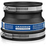 Crassus Adapterkupplung CAC 1155 bis 0,6 bar 100-116 mm auf 75-90 mm EPDM / V2A