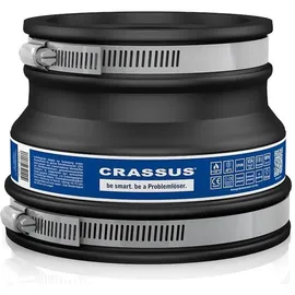 Crassus Adapterkupplung CAC 1155 bis 0,6 bar 100-116 mm auf 75-90 mm EPDM / V2A