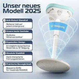 clouvou Nexus Bürohocker Mint