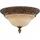 Elstead Lighting Sonoma Valley 2-flammige Deckenleuchte E27 Gealtertes Schildpatt
