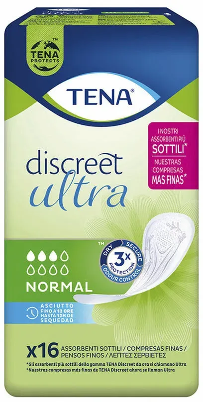 Inkontinenzeinlagen Tena Discreet Ultra 16 Stück