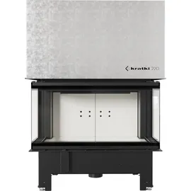 Kratki NBC 1000/400 Kamineinsatz Stahl Schwarz