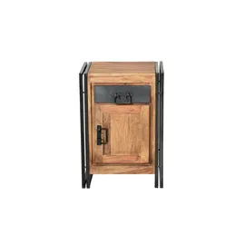 SIT Möbel Sideboard 50 x 73 cm Antikschwarz / Akazie