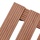 vidaXL Pflanzenroller 2 Stk. Braun 30x30x7,5 cm WPC