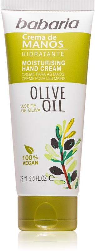 Babaria Olive Handcreme mit Olivenöl 75 ml