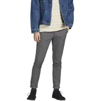 JACK & JONES Marco Chinohose mit Slim Fit in Grau-W34 / L34