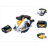 DeWalt DCS 565 N Akku Handkreissäge 18 V 165 mm Brushless + 1x Akku 4,0 Ah - ohne Ladegerät